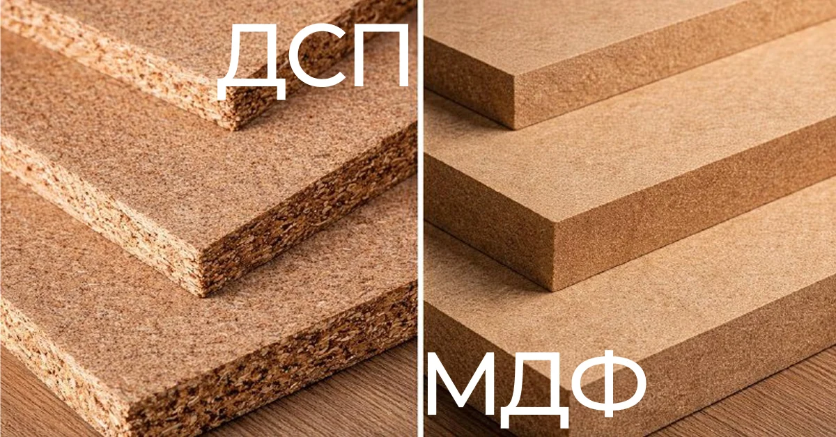 МДФ - что это? Отличия от ДСП и ЛДСП