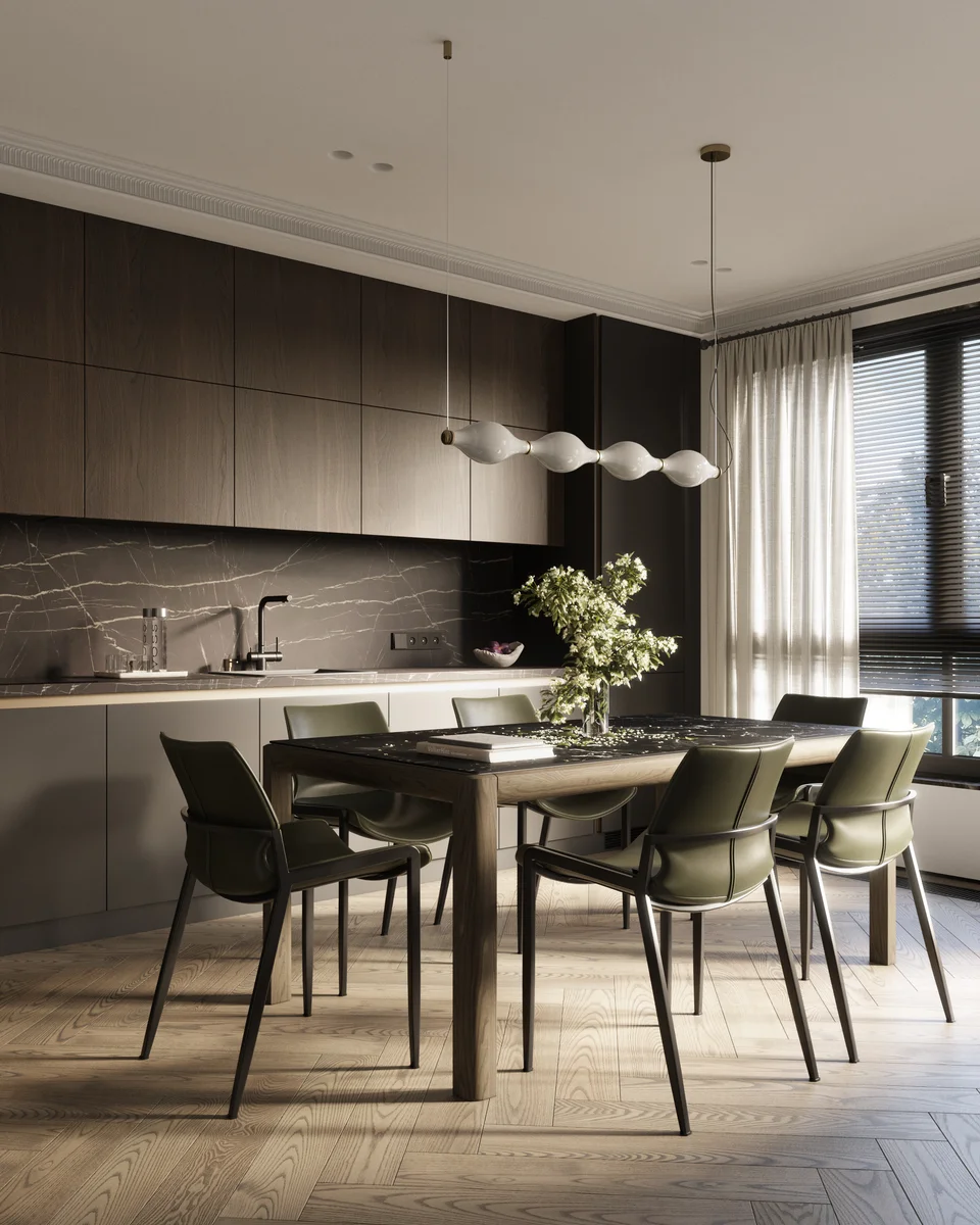 Кухня-гостиная: Проект 01